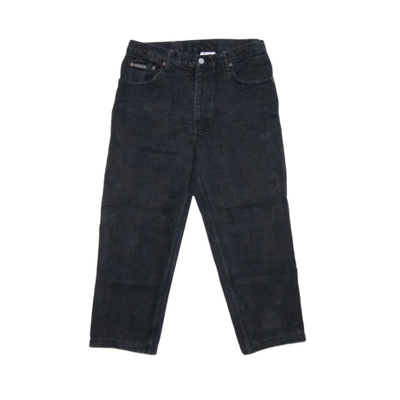 Black Vintage Calvin Klein Highwaisted Bootcut Jeans - Picture 1 of 4
